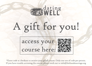 Dating Well Gift Card